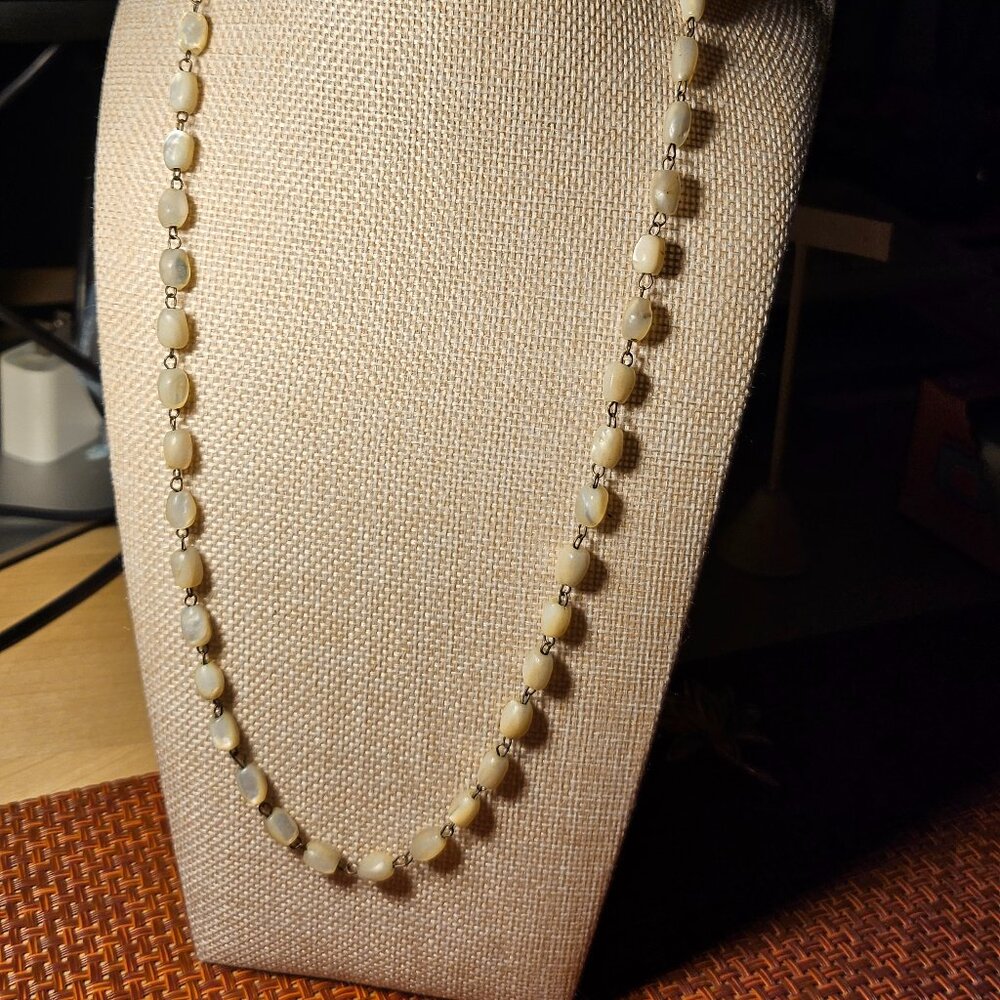 Vintage Fresh Water Pearl Necklace 1940s-1950s